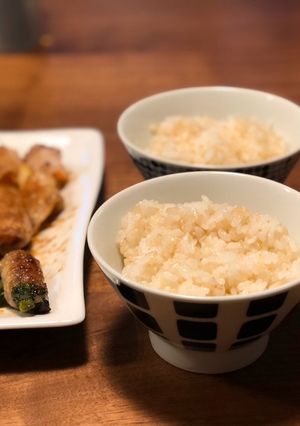 圧力鍋で炊く　玄米入りご飯-レシピのメイン写真
