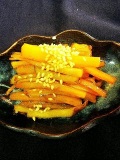 菊芋販売者一押しシャキシャキ菊芋きんぴら-レシピのメイン写真
