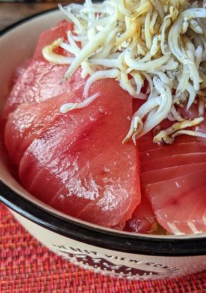 ヘルシー！マグロ丼-レシピのメイン写真