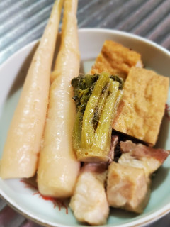 間引き大根の煮物-レシピのメイン写真