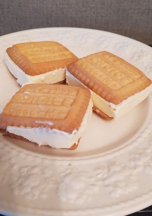 ビスケット アイスクリーム-レシピのメイン写真