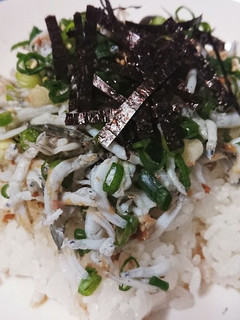 しらすのせご飯-レシピのメイン写真