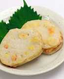 【米粉】豆腐のレンコンはさみ揚げ