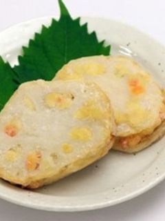 【米粉】豆腐のレンコンはさみ揚げ-レシピのメイン写真