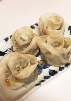 薔薇ニラ饅頭-レシピのメイン写真