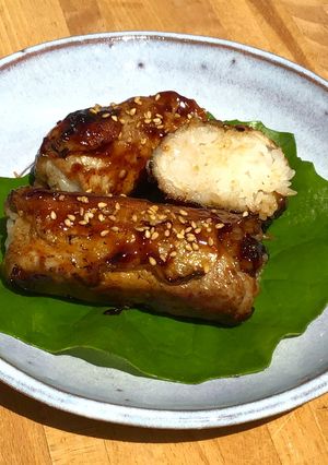 プロの味つけ!肉巻きおにぎり-レシピのメイン写真