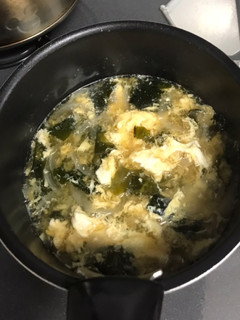 玉ねぎとワカメの中華スープ-レシピのメイン写真