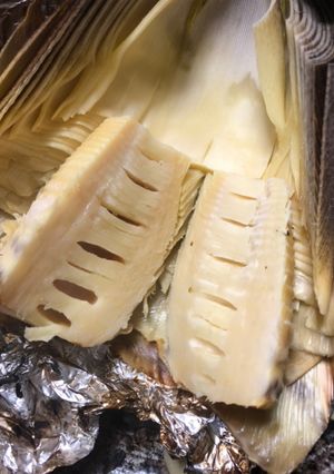 丸ごと筍のホイル焼き-レシピのメイン写真