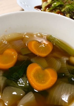 簡単！オイスターソースだけスープ-レシピのメイン写真