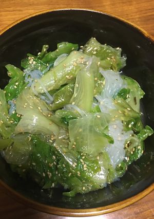 超ヘルシー☆レタスと白滝の麺！-レシピのメイン写真