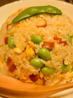 枝豆とスモークチーズの炒飯-レシピのメイン写真