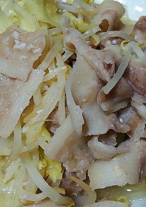 豚肉とキャベツの塩麹蒸し-レシピのメイン写真