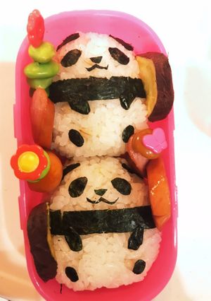 31キャラ弁　パンダ-レシピのメイン写真
