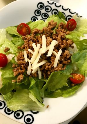 小学生が作るタコライス-レシピのメイン写真