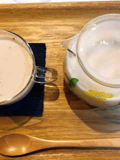 薬膳茶⭐︎ほうじ茶くるみラテ-レシピのメイン写真