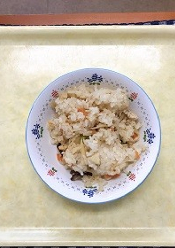 簡単給食　くわいごはん-レシピのメイン写真