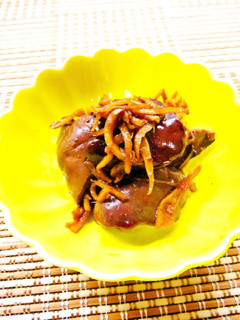 ☺簡単おつまみ常備菜♪鶏レバーの生姜煮☺-レシピのメイン写真