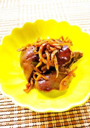 ☺簡単おつまみ常備菜♪鶏レバーの生姜煮☺-レシピのメイン写真