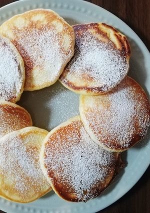 ふわふわ甘いパンケーキ*・-レシピのメイン写真