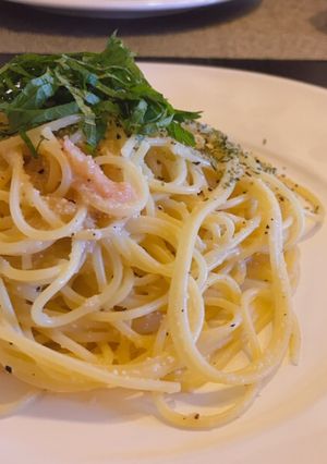 大人の明太子パスタ-レシピのメイン写真