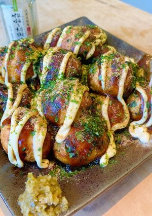 【ちょこウマ】天ぷら粉のカリカリたこ焼き-レシピのメイン写真