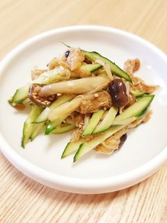 きゅうりときのこの和え物-レシピのメイン写真