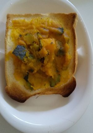 カボチャトースト-レシピのメイン写真