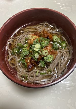 年越しそば！超簡単でものすごく美味しい！-レシピのメイン写真