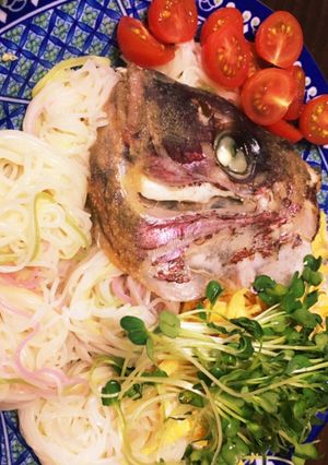 愛媛の郷土料理・鯛そうめん-レシピのメイン写真