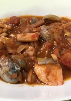 半額食品を使った激安ブイヤベース-レシピのメイン写真