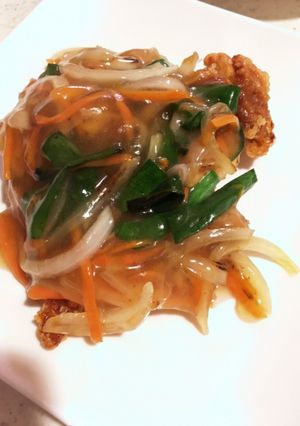 鶏肉の野菜あんかけ-レシピのメイン写真