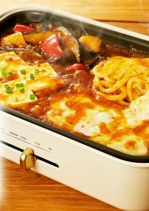 新しい!ホットプレート麻婆-レシピのメイン写真