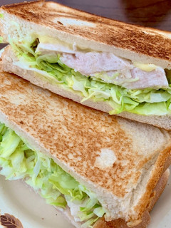ヘルシー!サラダチキンサンド-レシピのメイン写真
