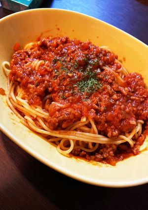 基本のミートソース-レシピのメイン写真