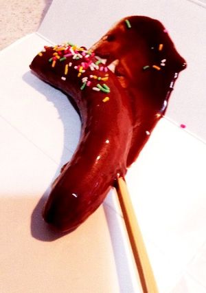 子供でも超簡単なお店気分のチョコバナナ-レシピのメイン写真