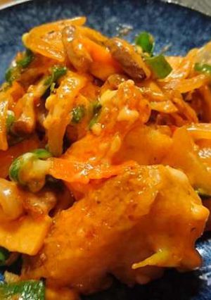 赤魚とエリンギのピリ辛チーズ焼き-レシピのメイン写真
