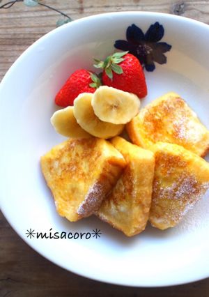 mうちの甘いフレンチトースト-レシピのメイン写真