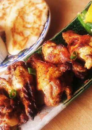 漬けて焼くだけ☆本格グリルチキン&ナン-レシピのメイン写真
