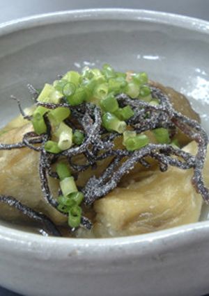 焼きなすの塩ふき昆布のせ-レシピのメイン写真