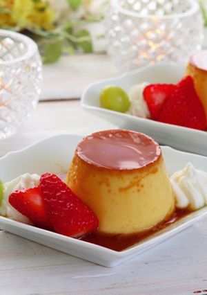 【材料3つ】昔ながらのプリン-レシピのメイン写真