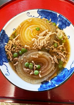 玉葱のひき肉煮-レシピのメイン写真