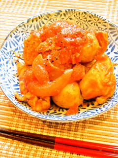 ☺簡単♪新じゃがと鶏むね肉のトマト煮☺-レシピのメイン写真