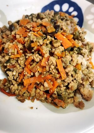 ご飯に合う☆茄子の挽肉炒め-レシピのメイン写真