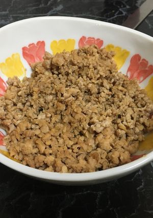 簡単 鶏そぼろ-レシピのメイン写真