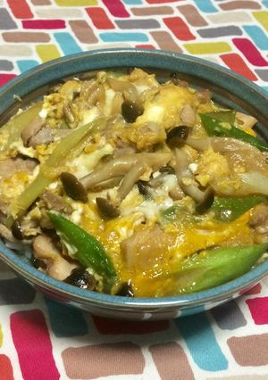 超簡単☆トロうま！基本のねぎ玉親子丼♫-レシピのメイン写真