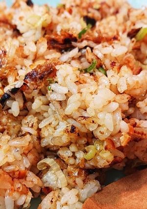 鮭フレークで作る美味チャーハン☆-レシピのメイン写真