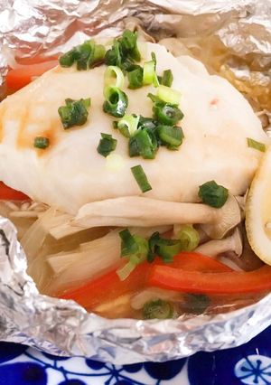 メカジキと野菜のホイル蒸し(電気圧力鍋)-レシピのメイン写真
