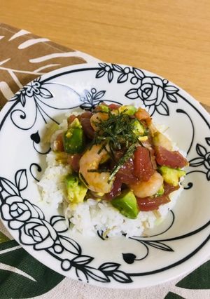 アボカドと海鮮のオイスターちらし丼-レシピのメイン写真