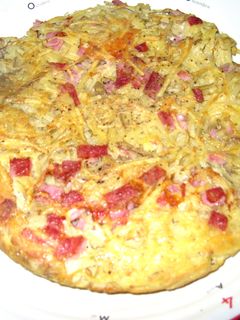 ハッシュドポテトのチーズオムレツ-レシピのメイン写真