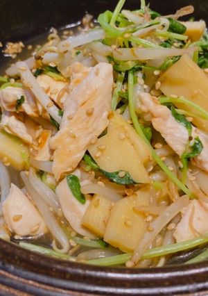 何度も食べたくなる★ささみと筍の中華炒め-レシピのメイン写真